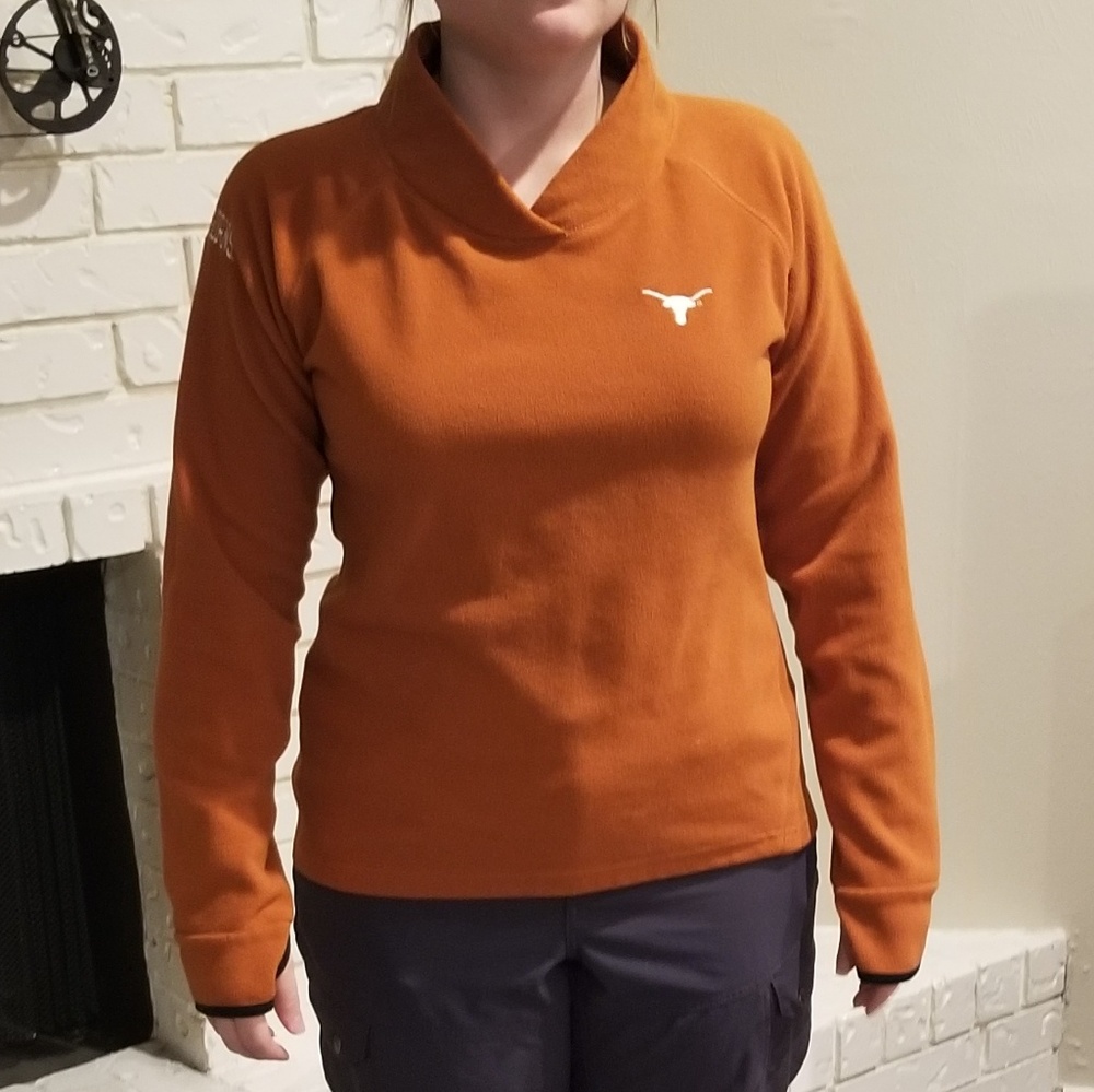 UT Burnt Orange Fleece Sweatshirt - M